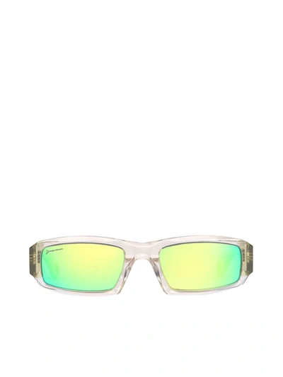 Shop Jacquemus Les Lunettes Altu In Multi Green Multi Green