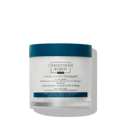 Shop Christophe Robin Cleansing Purifying Scrub With Sea Salt 250ml