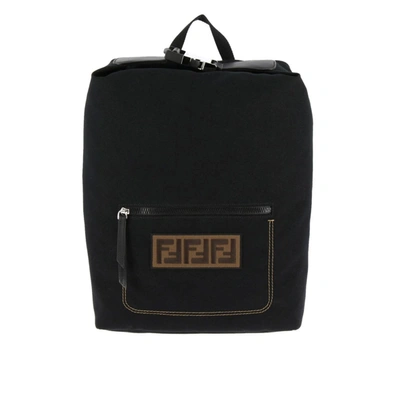 Shop Fendi Backpack  Men Color Black