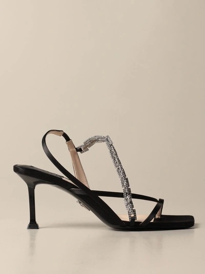 Shop Paciotti Heeled Sandals  Woman Color Black