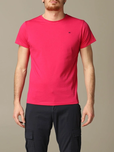 Shop Xc T-shirt  Men Color Fuchsia
