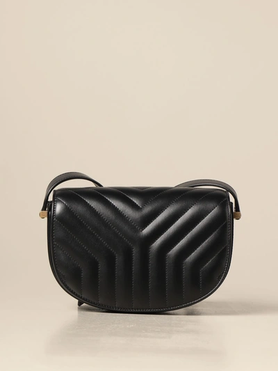 Shop Saint Laurent Joan  Shoulder Bag In Quilted Leather In Black