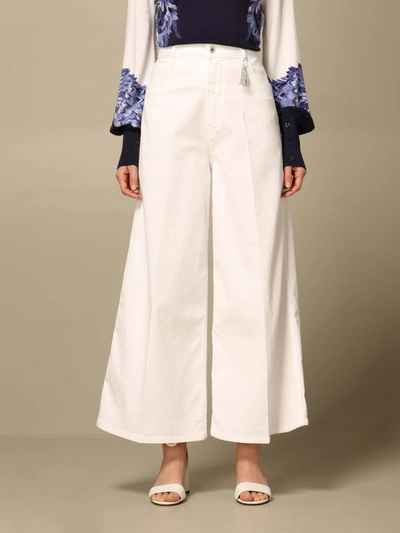 Shop Cycle Wide Highwaisted  Pants In White