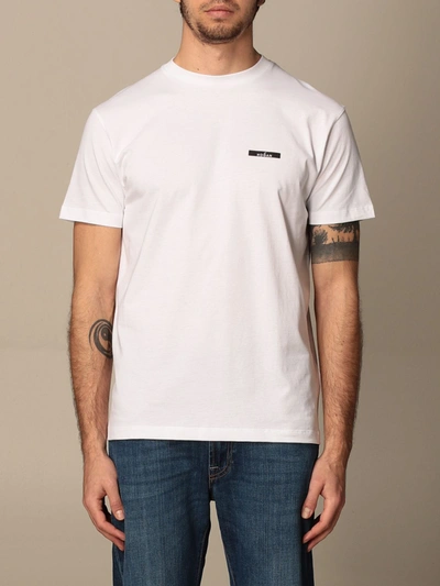 Shop Hogan Cotton Tshirt With Logo In White