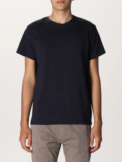 Shop Xc Basic  T-shirt With Logo In Blue