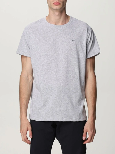 Shop Xc Basic  T-shirt With Logo In Grey