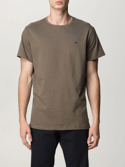 Shop Xc Basic  T-shirt With Logo In Military