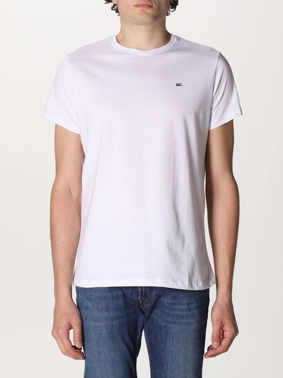 Shop Xc Basic  Cotton T-shirt In White