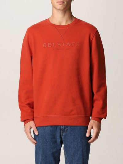 Shop Belstaff Sweatshirt  Men In Red