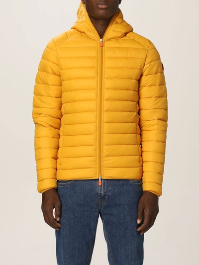 Save The Duck Jacket  Men Color Yellow In Yellow
