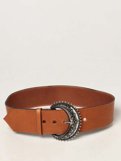 Shop Etro Leather Belt