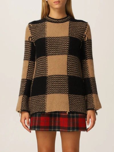 Shop Red Valentino Sweater  Woman Color Camel