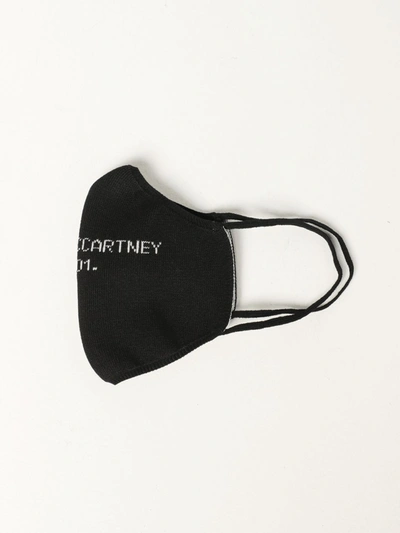Shop Stella Mccartney Logo Mask In Black