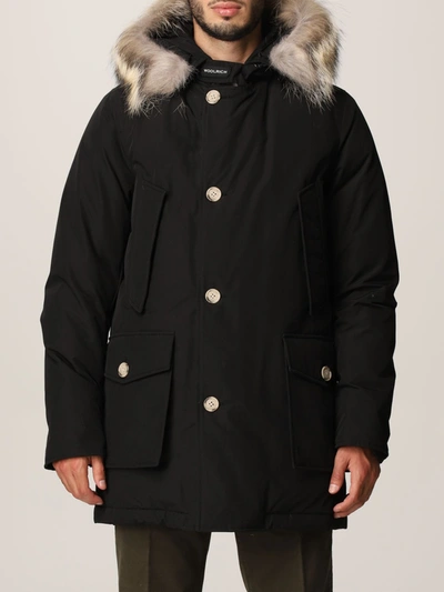 Shop Woolrich Jacket  Men In Black