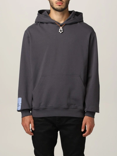 Shop Mcq By Alexander Mcqueen Icon Breathe Sweatshirt By Mcq In Cotton In Charcoal