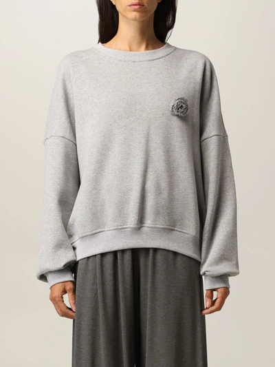 Shop Alexandre Vauthier Sweatshirt  Women In Grey