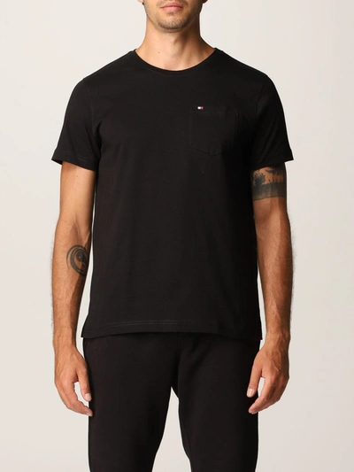 Shop Tommy Hilfiger T-shirt  Men Color Black
