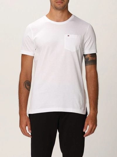 Shop Tommy Hilfiger T-shirt  Men Color White