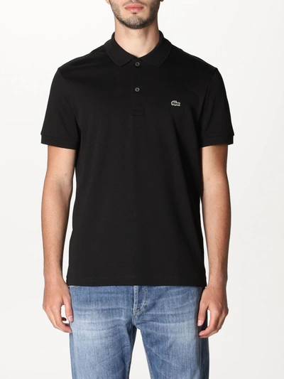 Shop Lacoste Polo Shirt  Men In Black