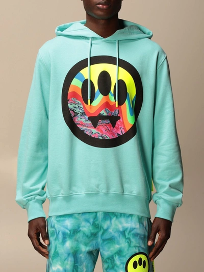 Shop Barrow Sweatshirt  Men In Turquoise