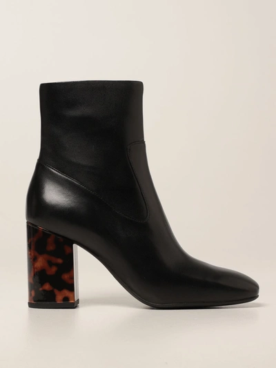 Shop Michael Michael Kors Marcella Flex  Ankle Boots In Synthetic Leather In Black