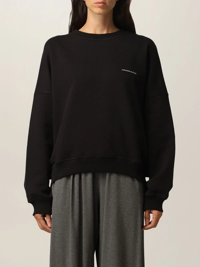 Shop Alexandre Vauthier Sweatshirt  Women Color Black