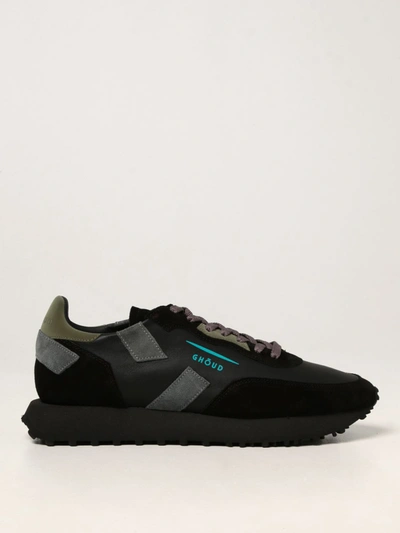 Shop Ghoud Rush  Trainers In Suede And Leather In Black