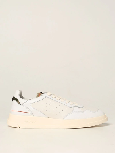 Shop Ghoud Tweener  Sneakers In Leather In White