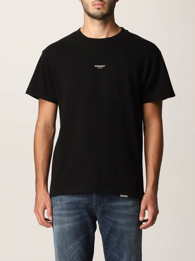 Shop Represent T-shirt  Men Color Black