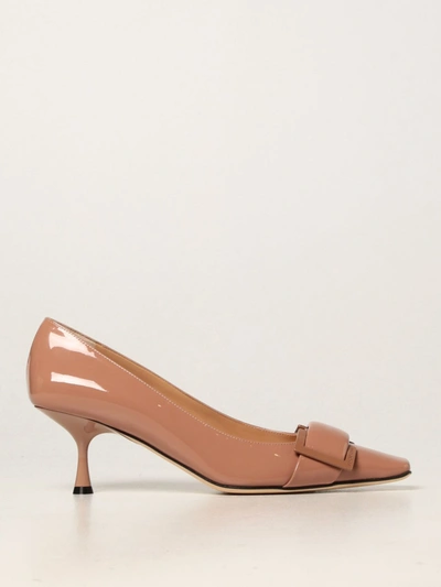 Shop Sergio Rossi Court Shoes  Women In Blush Pink