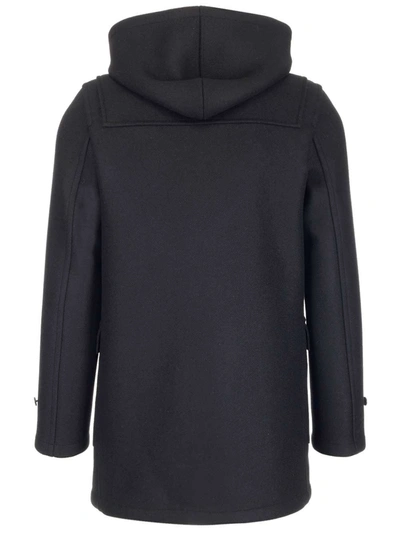 Shop Saint Laurent Men's Black Other Materials Coat