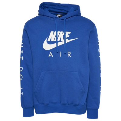 Sporten kofferbak Lengtegraad Nike Mens Jdi Fleece Hoodie In Blue/white | ModeSens