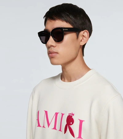 Shop Amiri Acetate Sunglasses In Black