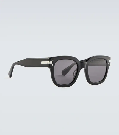 Shop Amiri Acetate Sunglasses In Black