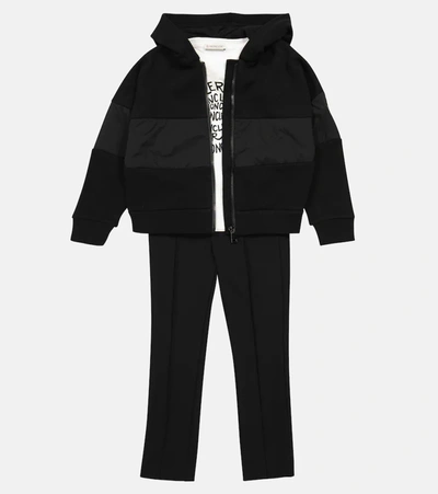 Shop Moncler Swatpant Ski Pants In Black