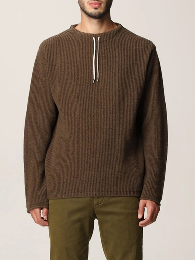 Shop Mauro Grifoni Sweater Sweater Men Grifoni In Kaki
