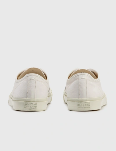 Shop Maison Margiela Tabi Low Top In White