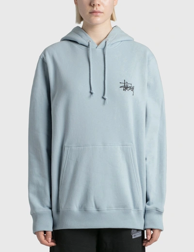 Basic Hoodie In Blue