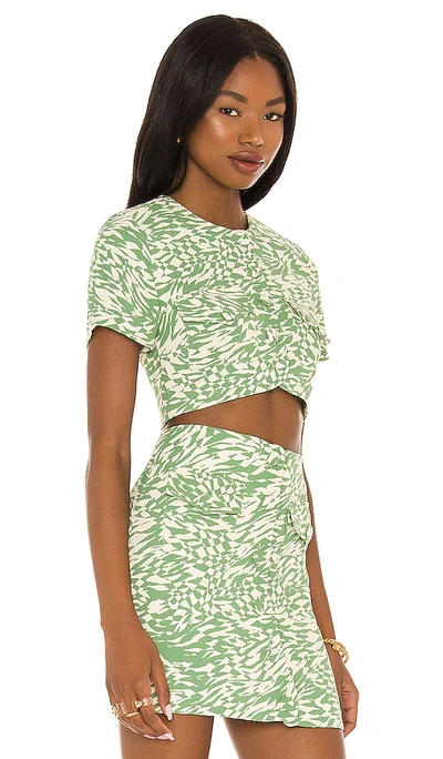 Shop Song Of Style Gala Top In Green