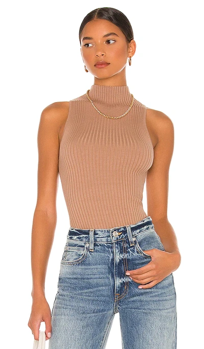 Shop Song Of Style Sandra Top In Tan