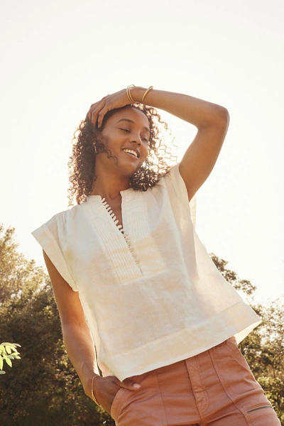 Joie linen sales top