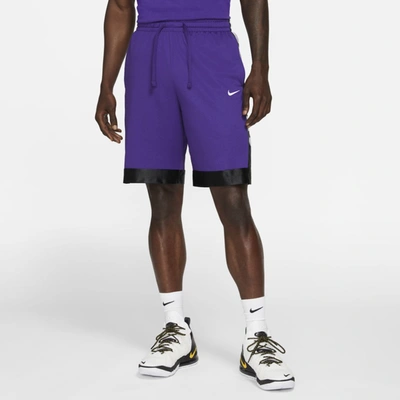 Nike men's dry hot sale elite stripe shorts