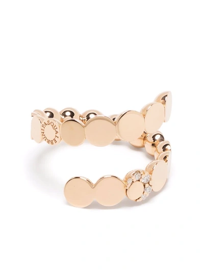 Shop Pasquale Bruni 18kt Rose Gold Luce Diamond Ring In Rosa