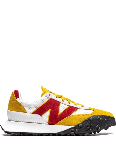 Shop New Balance X Casablanca Xc-72 Low-top Sneakers In Yellow ,red