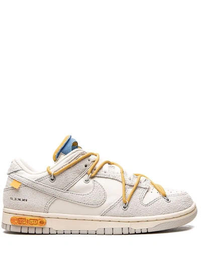 Shop Nike Dunk Low "lot 34" Sneakers In Neutrals