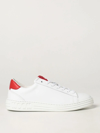 Shop Msgm Sneakers  Men Color White