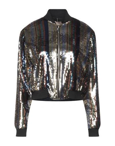 Shop Space Simona Corsellini Simona Corsellini Woman Jacket Gold Size 6 Polyester
