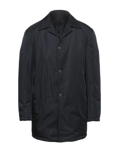 Shop Domenico Tagliente Overcoats In Black