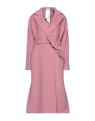 Shop Annie P Coats In Pastel Pink