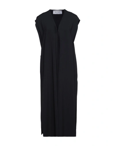 Shop Valentino Garavani Woman Overcoat & Trench Coat Black Size 4 Acetate, Viscose